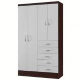 Guarda Roupa Nobel 4 portas e 5 gavetas