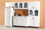 Cozinha Conjunto Luna Top 100 Padrão Branco - Bertolini