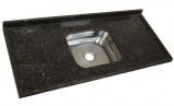 Pia Granito com cuba Inox