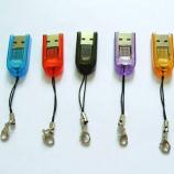 Adaptador Leitor Usb Cartão Memoria Micro
