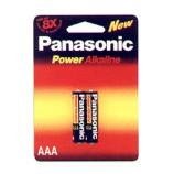 Pilha Alcalina AAA 2x1 - Panasonic