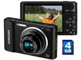 Câmera Digital Samsung EC-ST64 Preta 14.2 Megapixels, 5x Zoom Óptico, LCD de 2.7