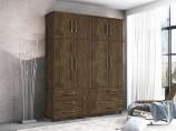 Guarda Roupas Prisma 4 portas - Imbuia