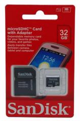 Cartão de Memória 32GB Micro SD - Sandisk