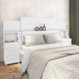 CABECEIRA SÍRIA - Branco