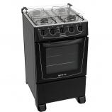Fogão Atlas 4 Bocas Coliseum - Preto