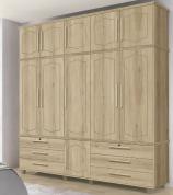 Guarda roupa Pérola em MDF 11 Portas e 6 Gavetas - Niágara